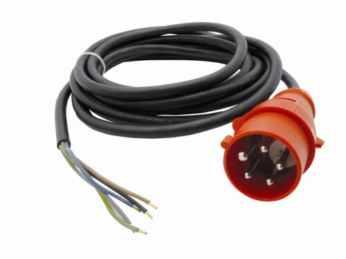 Ö 5005 CEE connecting cable with phase reversing plug 16A 1.5 mm² H07RN-F 1.5 mm² 5m
