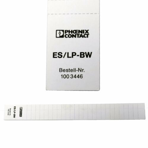 ES/LP-BW Plug-in strips for cable labelling KMK