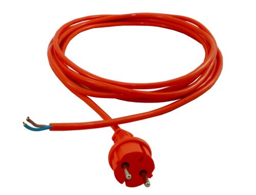 PUR 1002 pre-assembled PUR connection cable H05BQ-F 2x1mm&sup2; 5m
